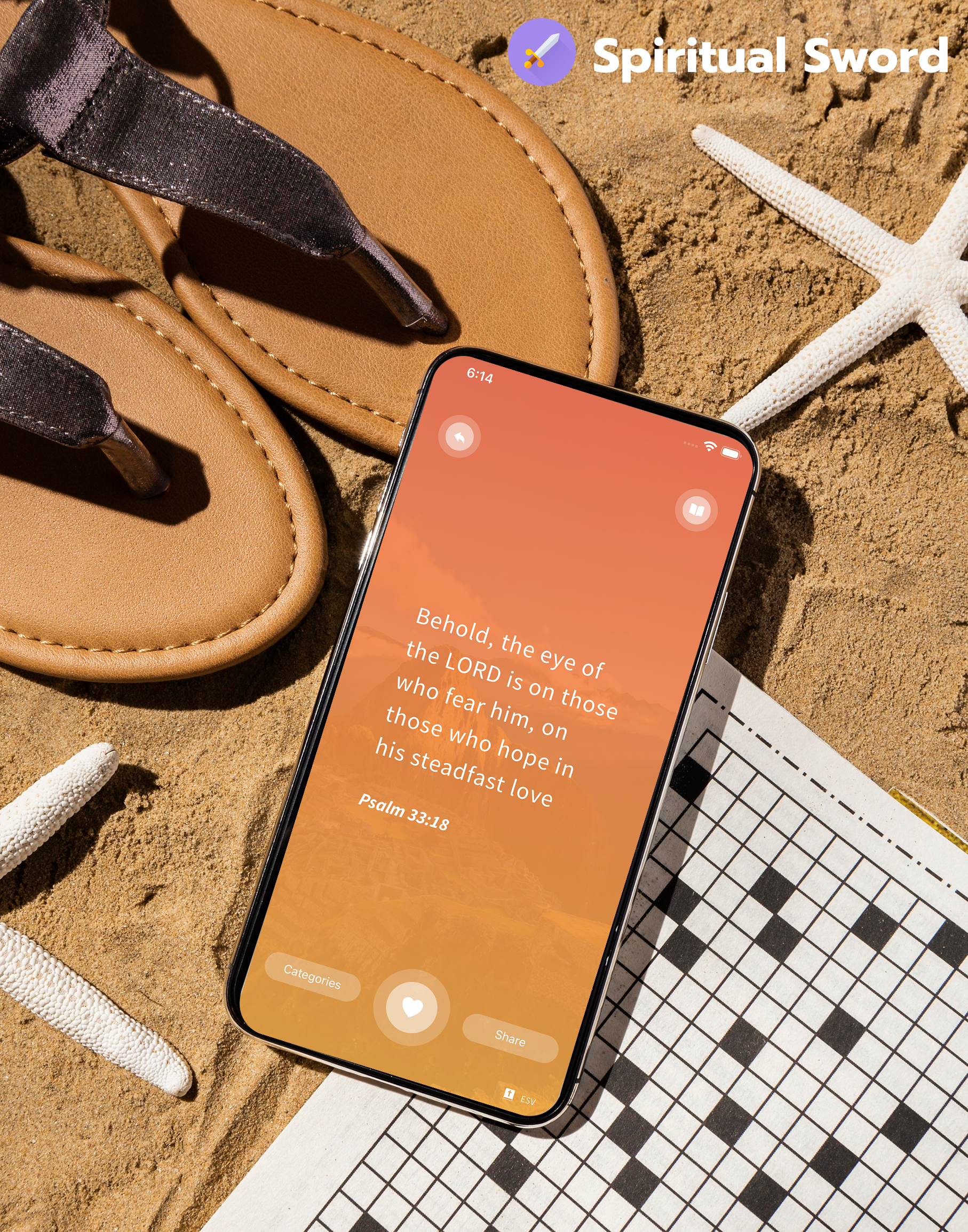 Spiritual Sword app preview